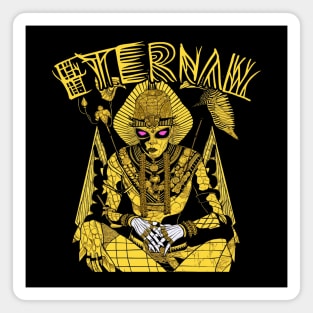 Eternal Egyptian God Modern Streetwear - Urban Mystic Fashion Magnet